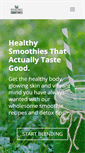 Mobile Screenshot of healingsmoothies.com